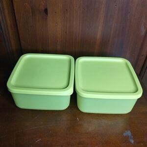 2 New Tupperware 650ML Food Storage Containers